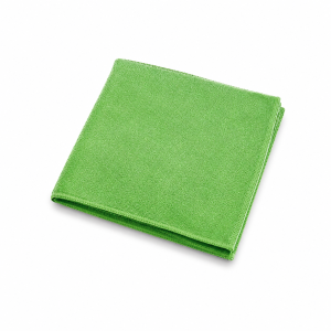 Microfasertuch 40 × 40 cm – grün Eco Produktbild auf weißem Hintergrund für CENTUS Shop